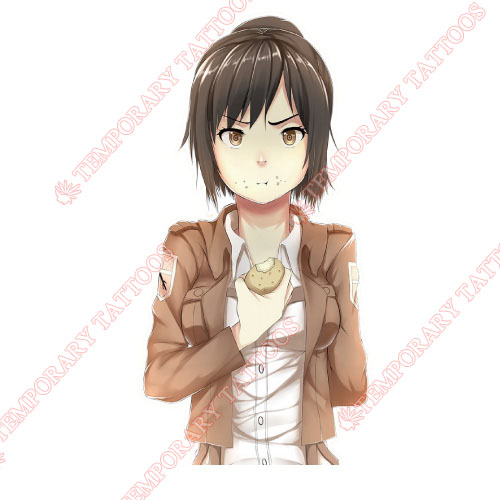 Attack on titan Customize Temporary Tattoos Stickers NO.508